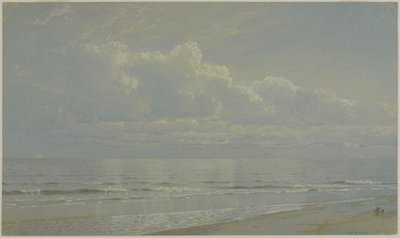 Thunderheads at Sea: The Pearl, 1871 by William Trost Richards